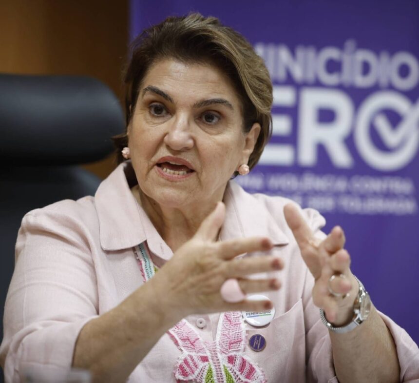 Márcia Lopes é a ministra das Mulheres desde maio de 2025